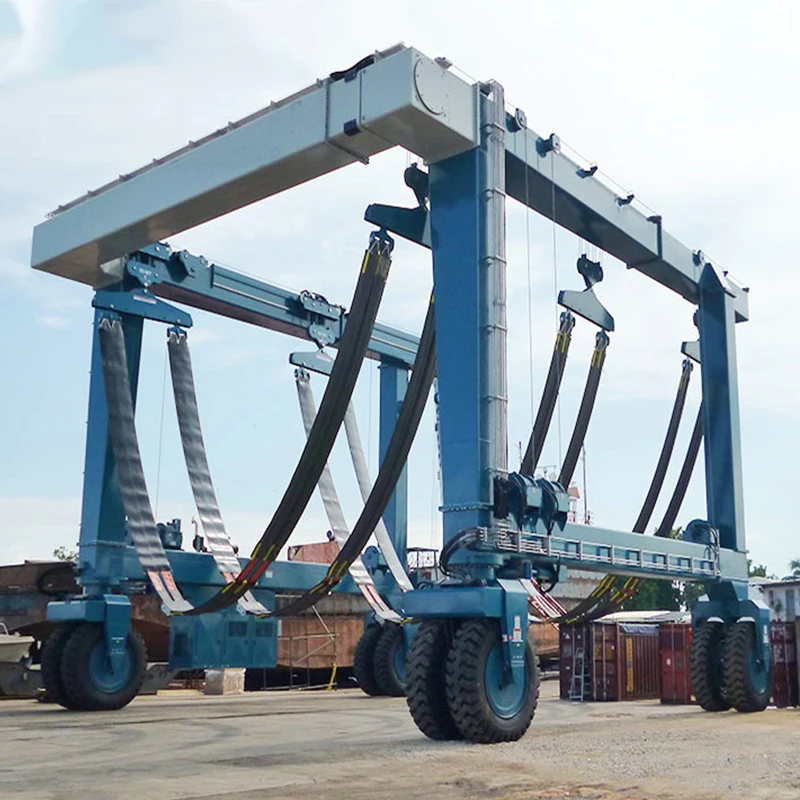 150 ton 200 Ton 500 ton  Marine Travel Lift For Sale Boat Lifting Hoist  crane