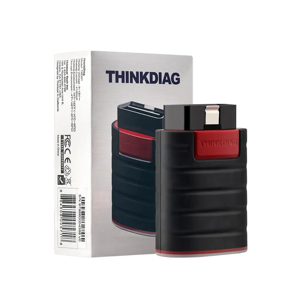 THINKCAR Old Boot Thinkdiag for Diagzone Full System All Software2 year free OBD2 Diagnostic Tool 15 reset services Ecu coding