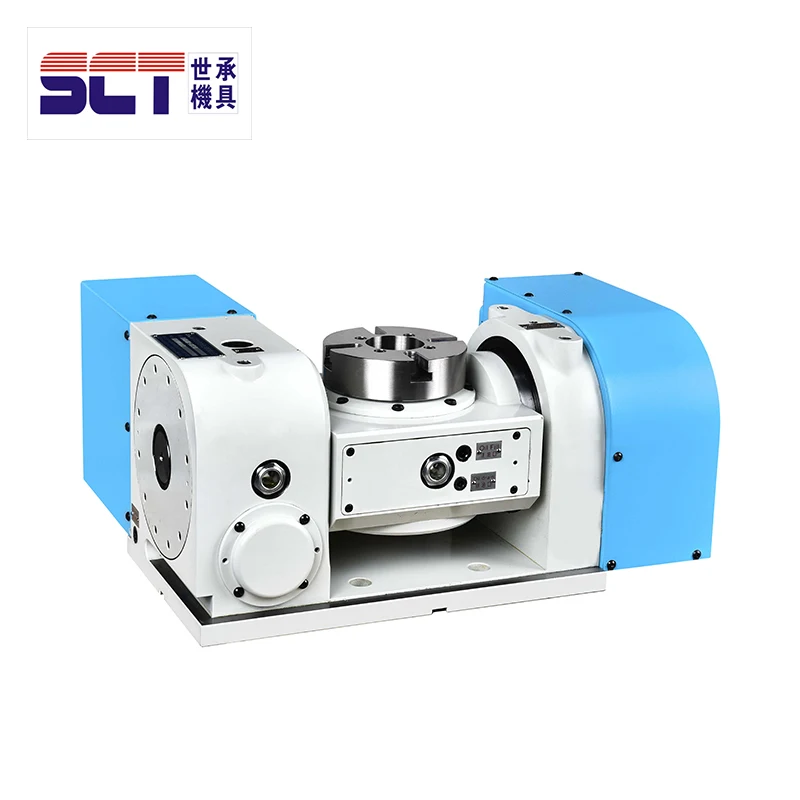 Factory Cheap Price Hass Cnc Machining Milling Center Use 5th Axis Cnc Rotary Table SCT Tilting Universal Dividing Head