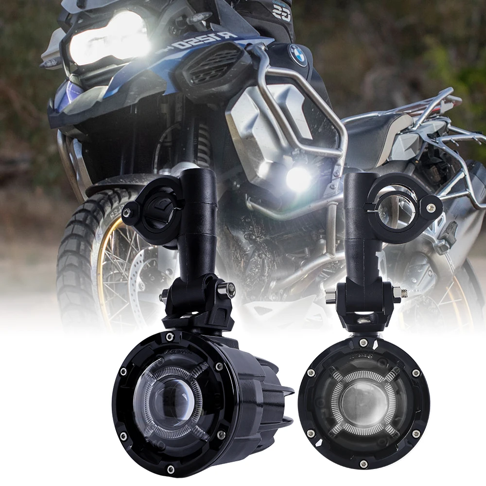 Loyo Unique Special X Design Led Fog/Driving Lights Spot Drl Built-In Emc Led Fog Light For Bmw R1200Gs Fog Light Motorcycle