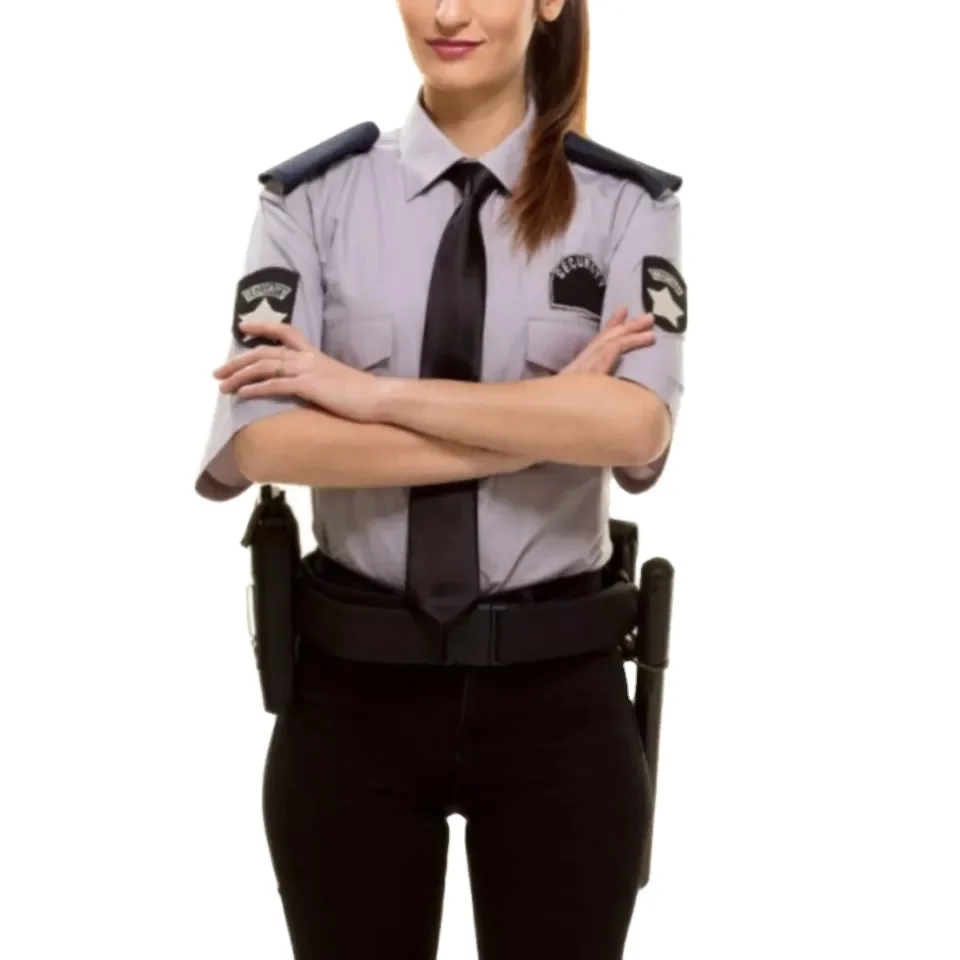 Custom made wholesale logo security guard uniform  Custom Unisex Tactical Security Guard Officer Uniforms