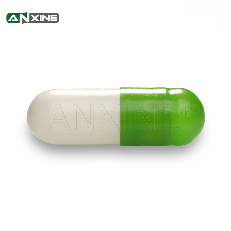 ANXINE wholesale HPMC Green Pink And White Empty Capsules Size 5 4 3 2 1 0 00 000 Vegetable Capsules Empty Capsules