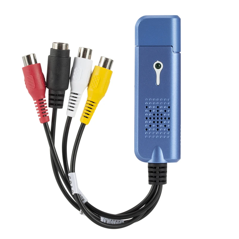 Адаптер AV RCA-USB 2 0 для аудио-и видеозахвата DV/TV/VHS/DVD AudioDVD видеоконференции и