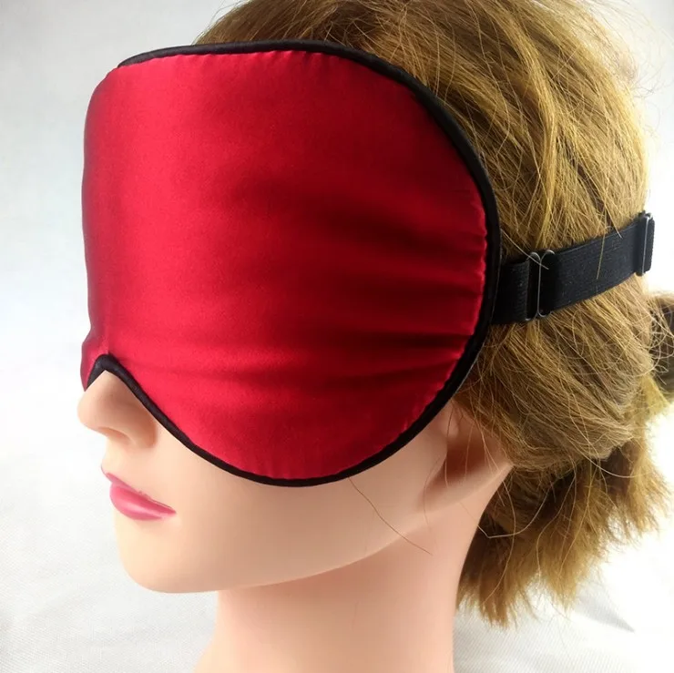 
 Шелковая маска для сна для мужчин и женщин, шелковая текстура, дышащая и удобная, затенение, светлый сон в обеде  