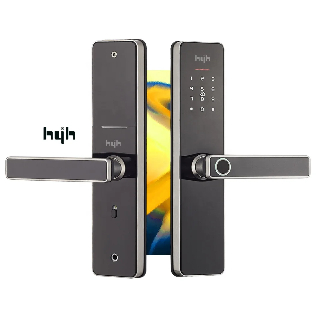 Guangdong-hyh Hardware Password Card Access Electronic Keypad Wood Doors Security Smart Mortise Lock