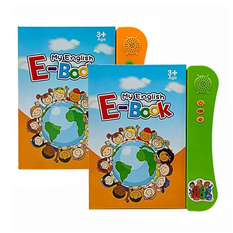 Child Intelligent Educational Electronic Touch Y Book Learning Machine Study Sound Book E Book Reader My English e-book for Kids