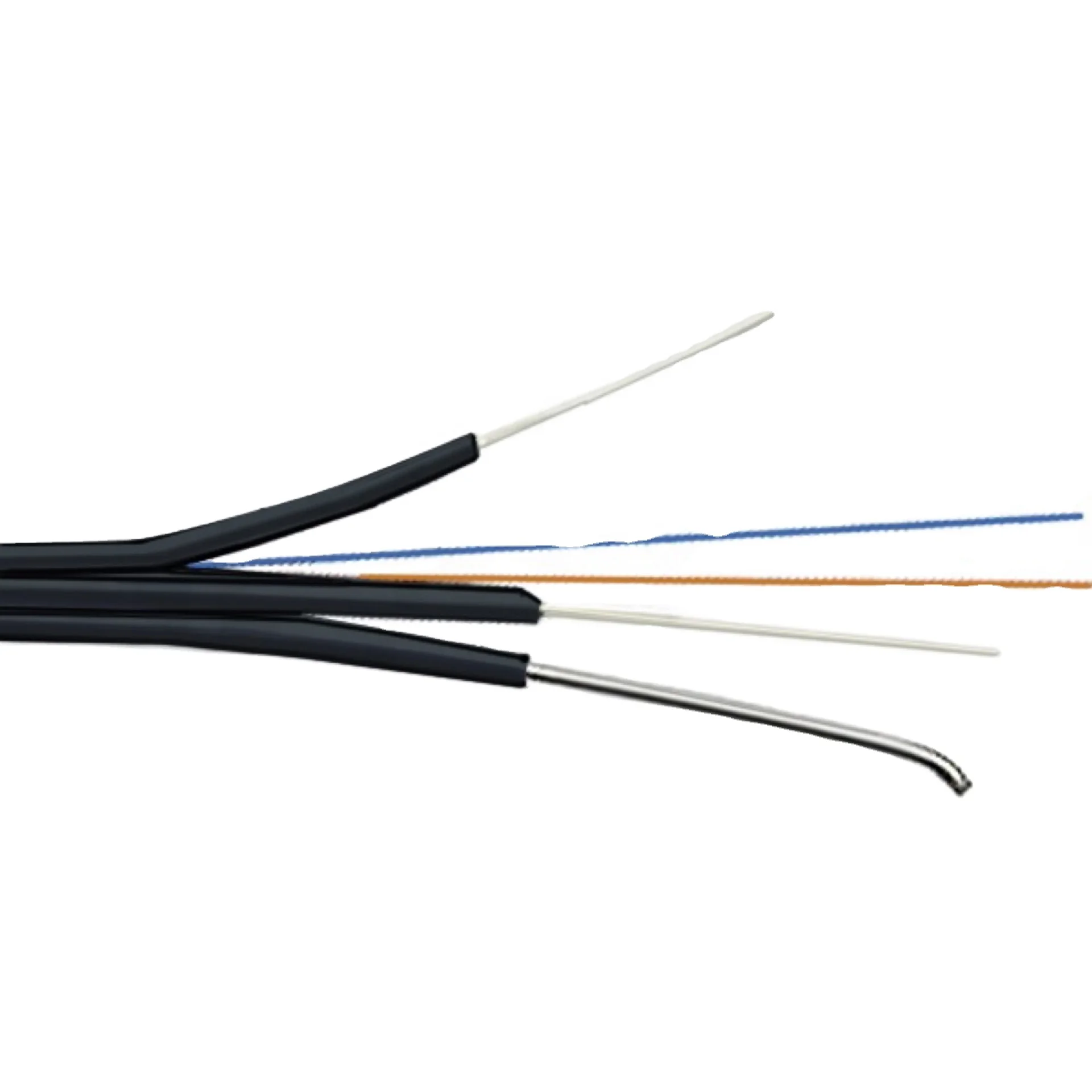 2 cores outdoor FTTH drop fiber cable 4 cores self-supporting fibre optic cable 2km