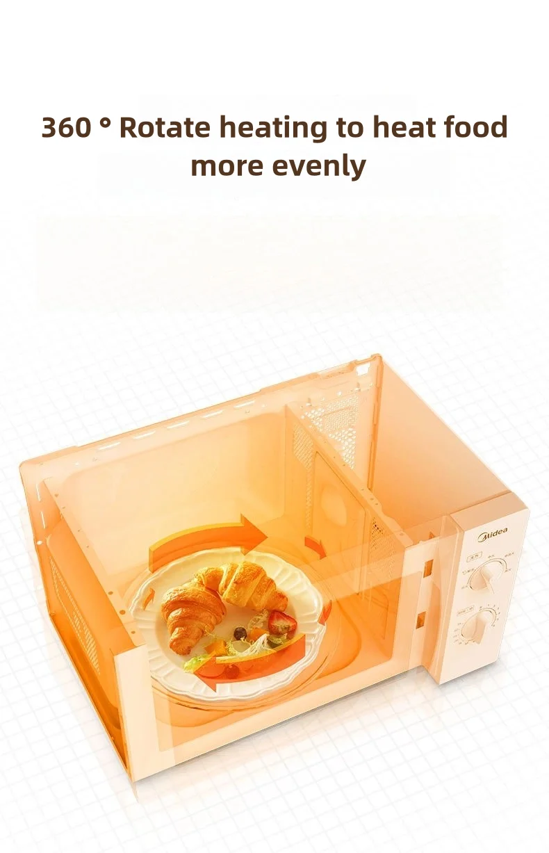 Hot Sales Home Hotel Use Electric Microwave Oven 20L/23L Kitchen Appliance Digital Display Mechanical Control True Microwave