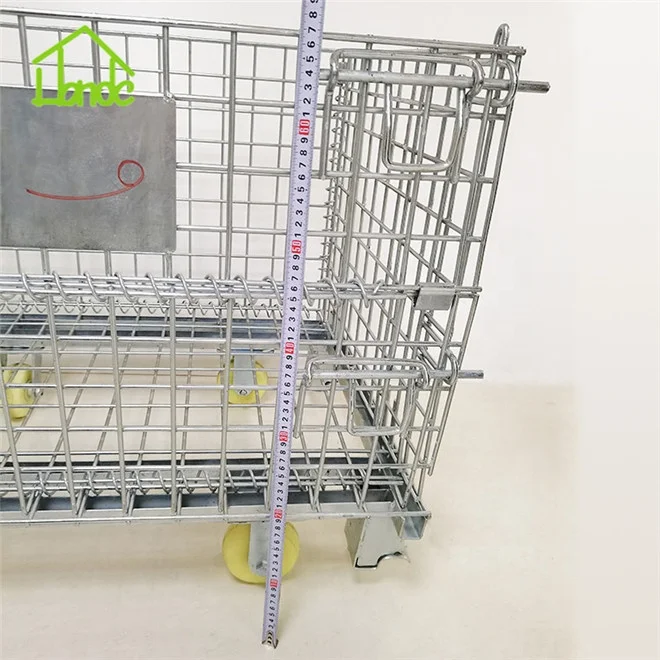 Подгонянная оцинкованная проволочная сетка складская клетка для хранения, которая может предоставить образцы