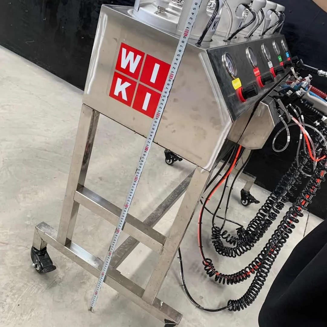 WIKI Chrome Spray Plating Machine Stainless Steel Hydrochrome Spray on Chrome System