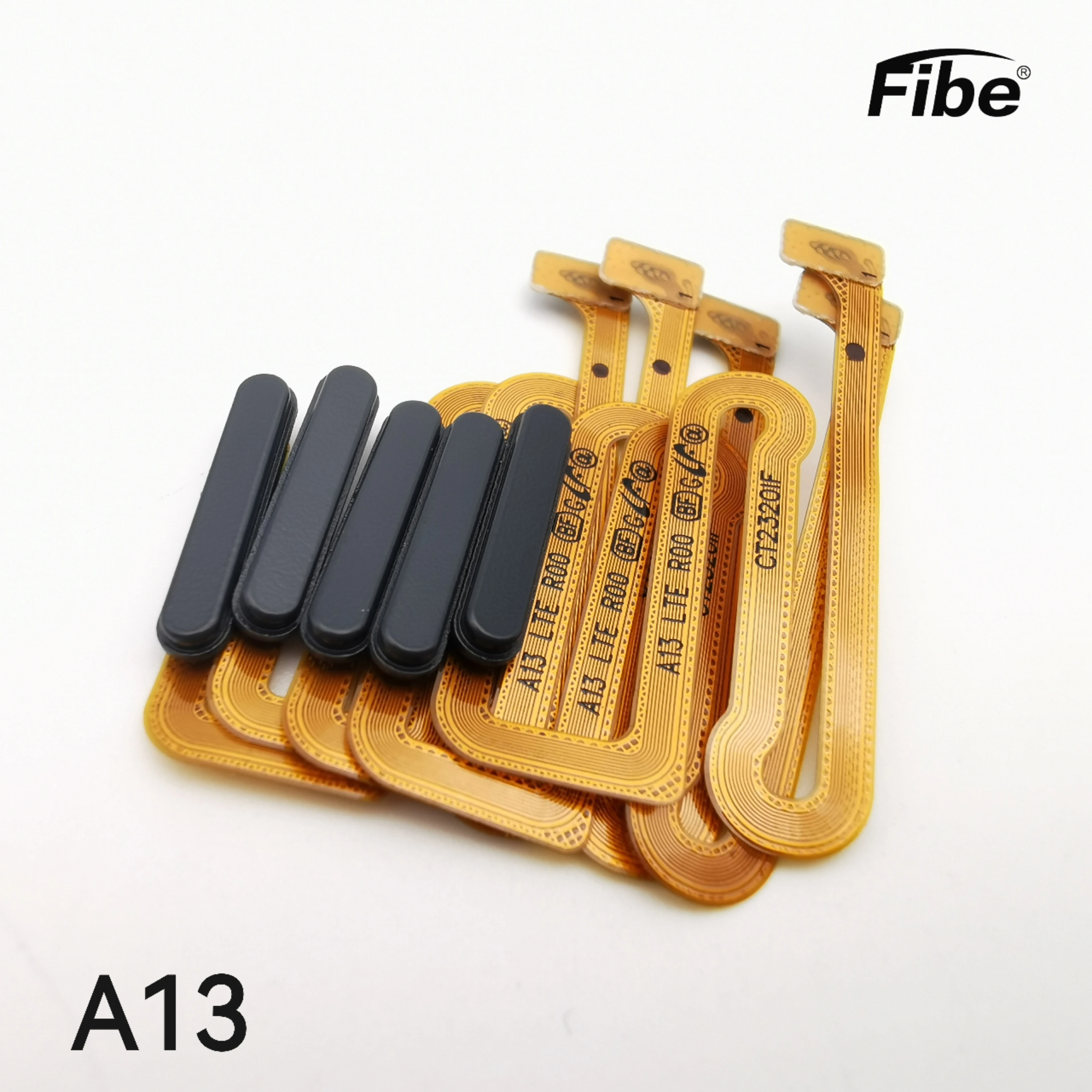 finger original new 100 Test Ok For samsung A13  Power ON OFF Volume Key Button Switch Flex Cable Ribbon Repair Parts