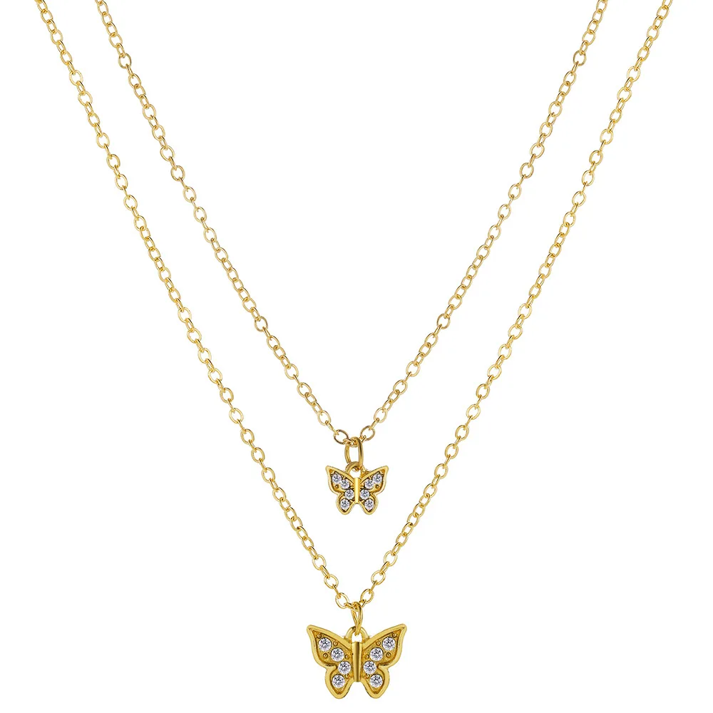 Gold Color Letter Name Necklace For Women Multi Layer Word Personalize Pendants Necklaces 2023 Fashion Bohemian Jewelry