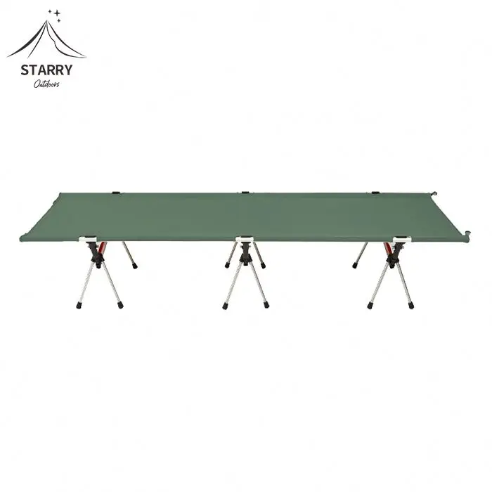 Кемпинг на открытом воздухе спальная кровать для кемпинга широкая пешего туризма Складная