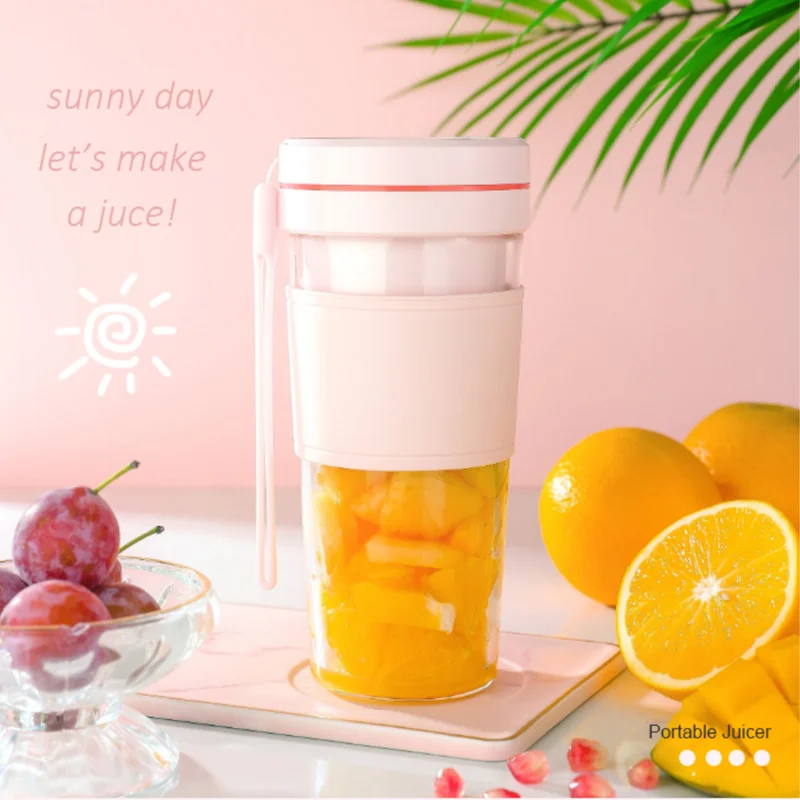 Cordless mini personal blender BPA free small smoothie blender USB fruit juicer mixer Portable juicer