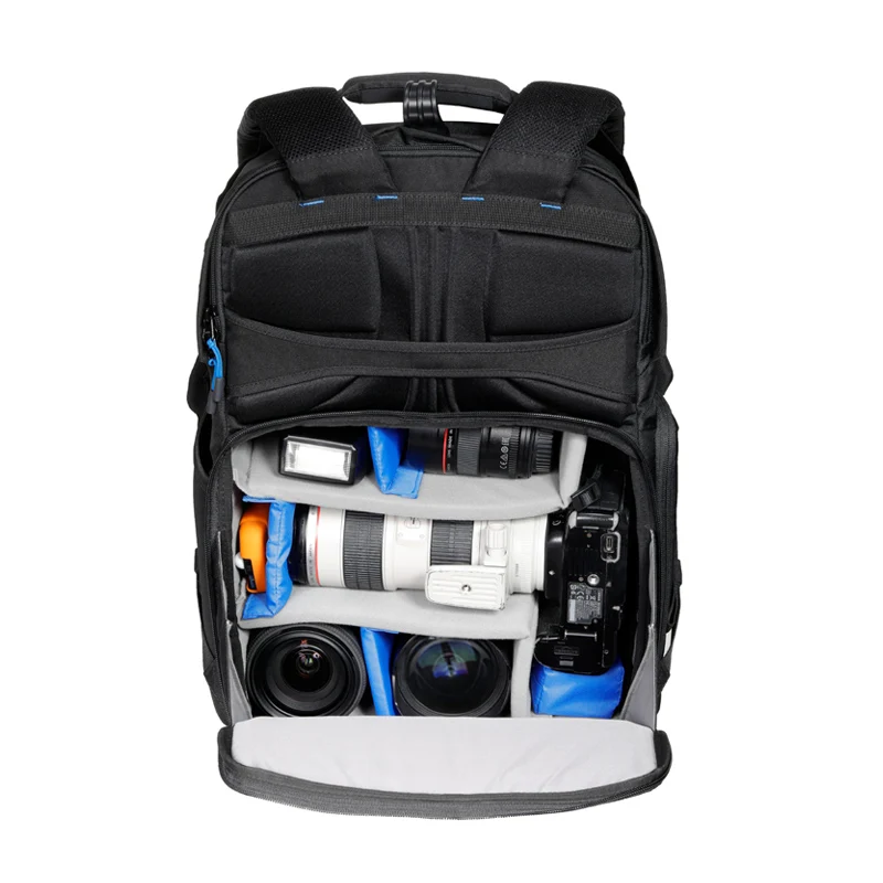 
BENRO Factory Derectly Wholesale Photographic Equipment Mirrorless Digital Camera Backpack with 15in Laptop Compartment  (1600204506804)