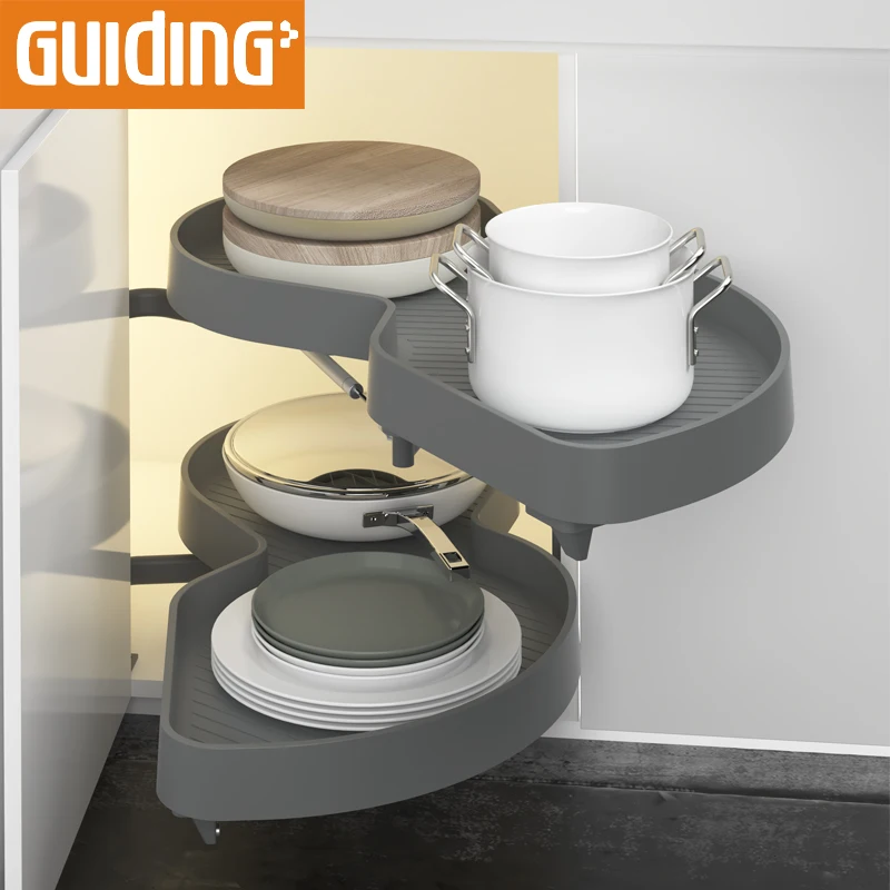 Кухня слепой угол горка и качели из шкаф со стеклянными дверями на нескользящей подошве слепой угловой шкаф вытащить корзины с выдвижными ящиками Организатор