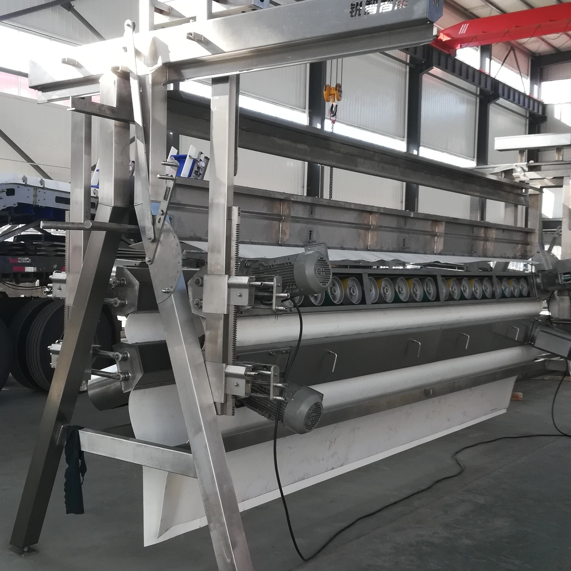 Chicken slaughterhouse production line slaughter poultry goose plucking plucker machine