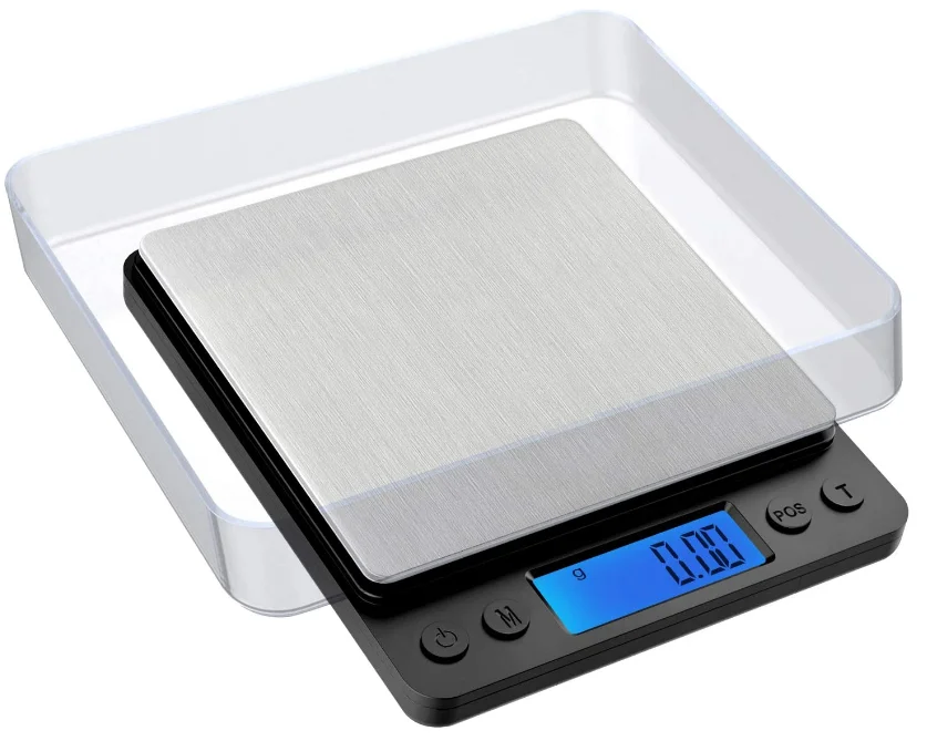 Digital Scale,  6 Units Conversion, LCD Back-Lit Display, Use for Jewelry/Medicine/Food/Powder(Battery Included)