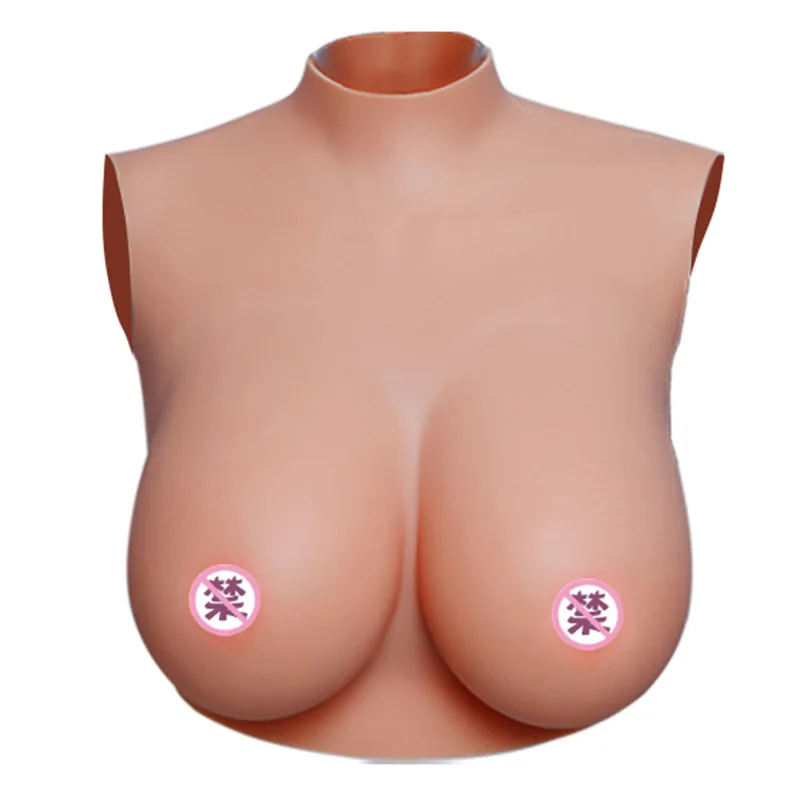 Realistic Cosplay fake breasts Silicone filled Transgender huge fake boobs For Shemale Transgender Breast Forms