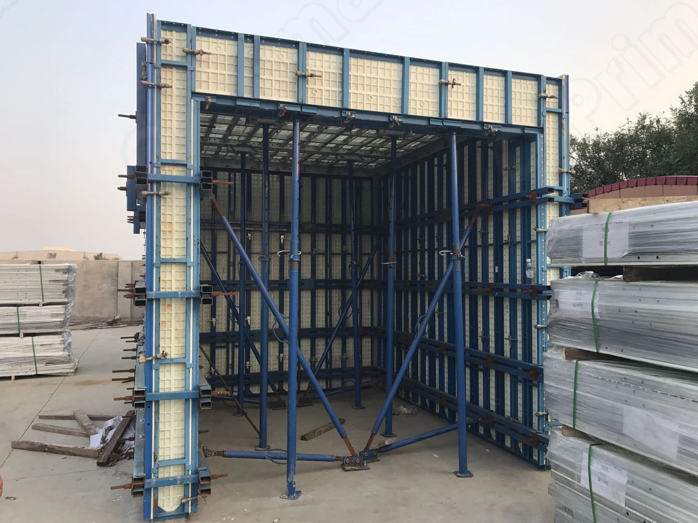 High  reusable Steel Framework icf Forms for wall and column Concrete concrete form work system