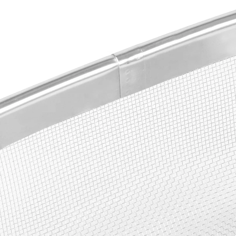 Strainer Stainless Steel Perforated Kitchen Sink Collapsible Bowl Colander Set Professional Washing Punching Basket Colander