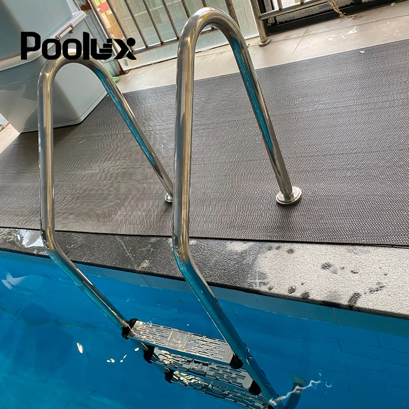 Poolux заводская цена из нержавеющей стали 2 3 4 5 ступенчатая лестница для бассейна уличная с безопасным поручнем лестницы