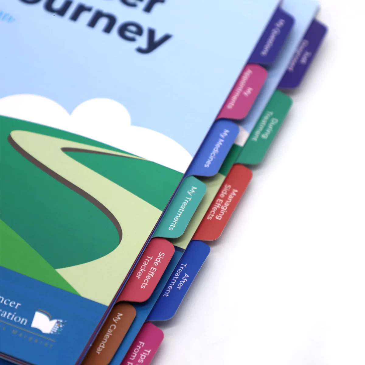 PU leather 6 rings loose-leaf binder spiral notebook folder agenda planner organizer journal customize