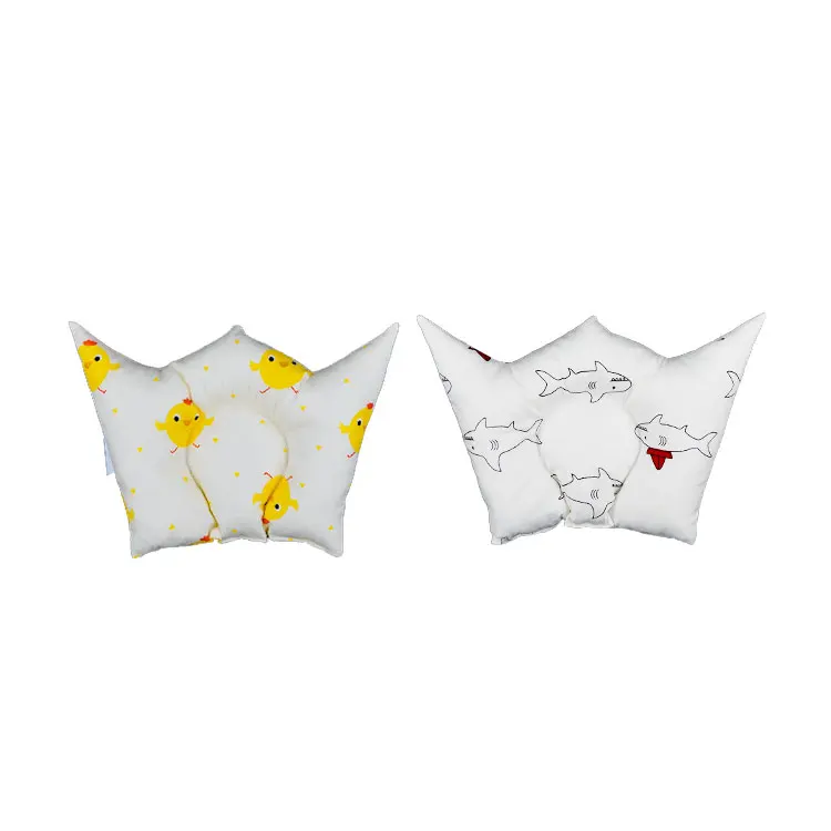 
Corn Recyclable Fiber Filling Cotton Baby Anti Roll Protective Bolster Flat Head Shaping Memory Foam Wedge Pillow 