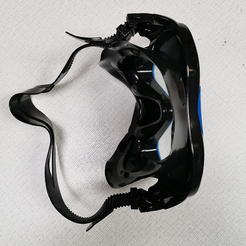 2020 new item of silicone snorkeling set and silicone diving masks and snorkel set,no leaking and anti-fog,tempered glasses set