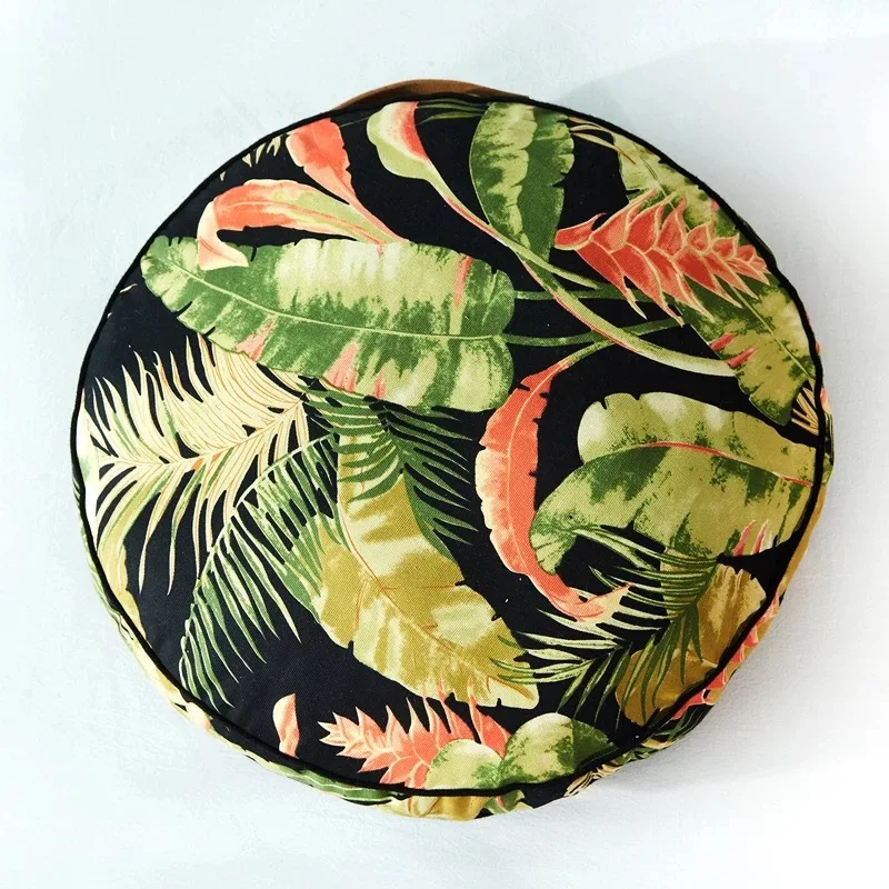 
Amazon Hot Selling Popular floral Design Digital Printed Decorative Pillow Case Outdoor Seat Cushion 