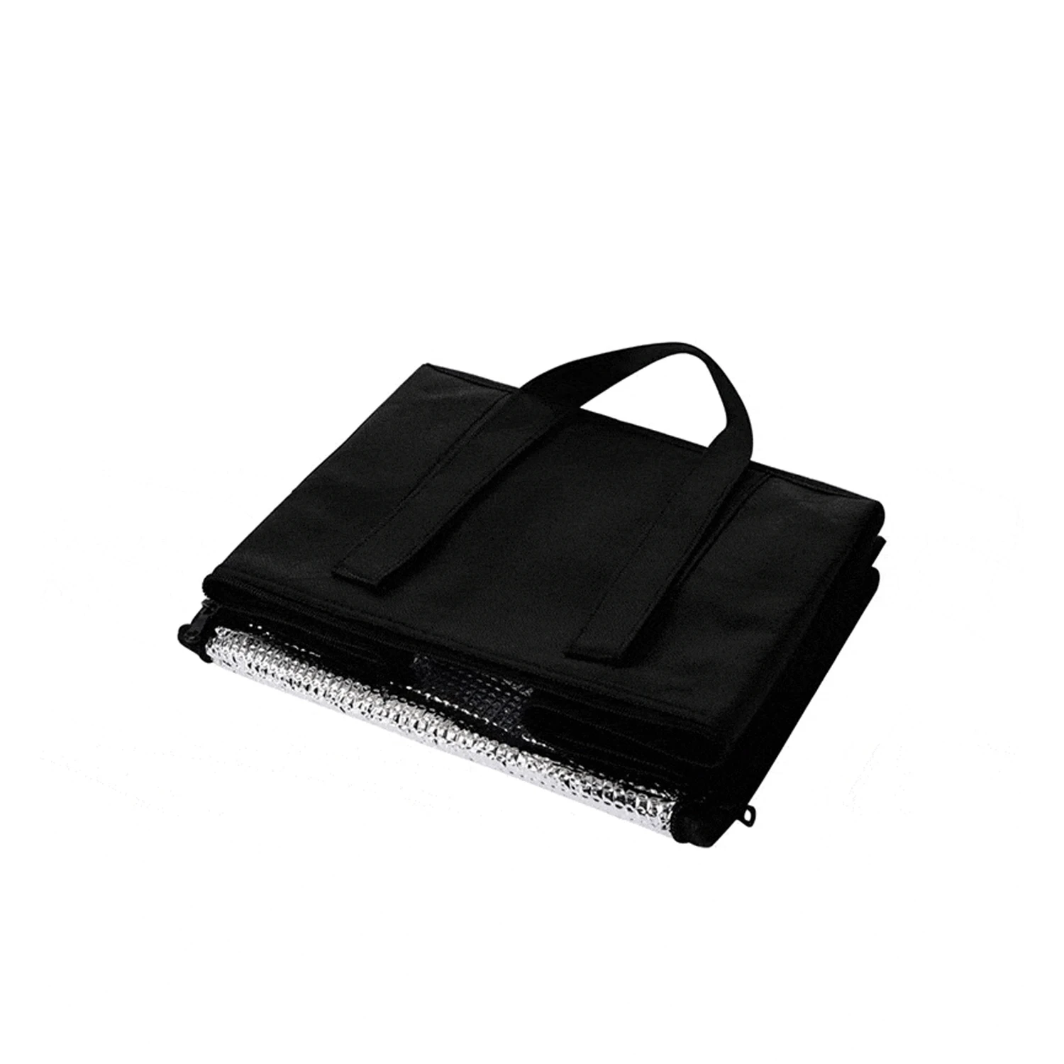 Reusable Thermal Insulated Cooler Bag Grocery Cool Carry Non Woven Lunch Cooler Bag for Food