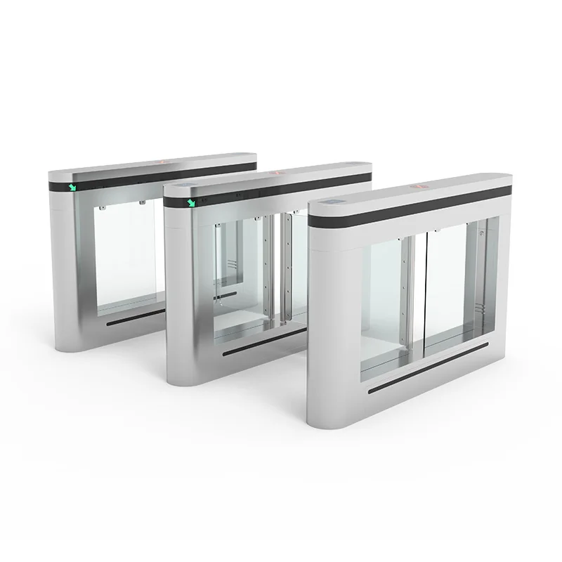 Wide Lane Wheelchair Handicapped Turnstile QR code Tickets Access Control Swing Turnstile Gate