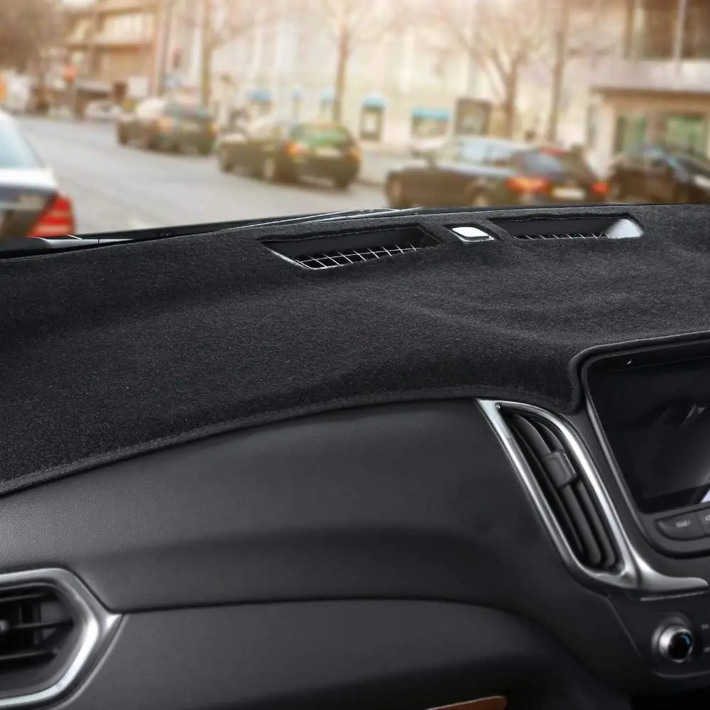 Black Color Premium DashMat Dash Carpet Original Dash Covers Dashboard Cover Custom Fit for CRV