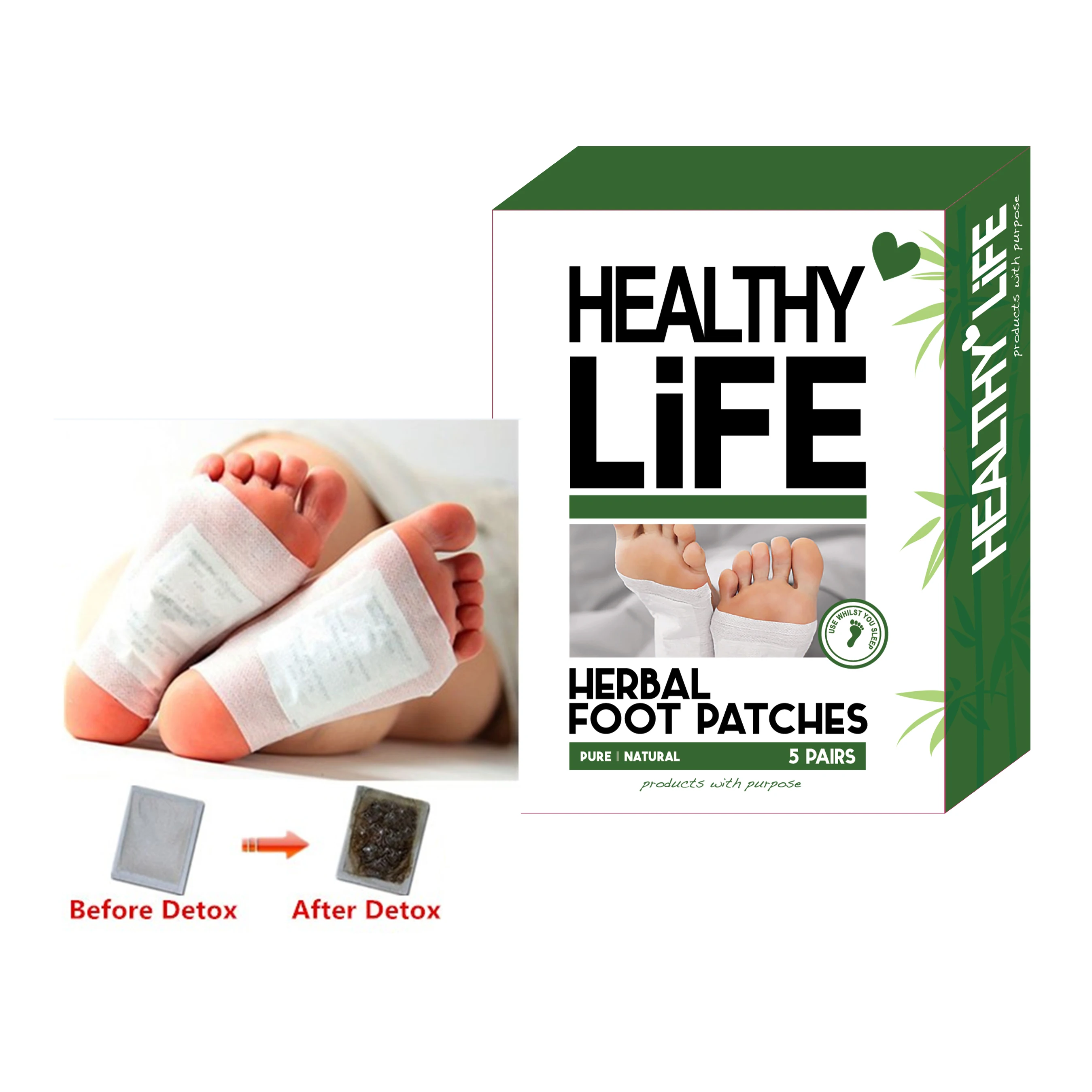 
Creative relax foot patch massage 