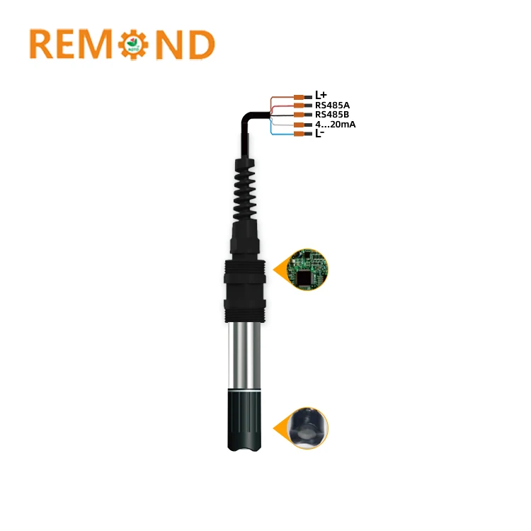 Dissolved Oxygen Electrode RS485 DO Electrode 4-20mA Dissolved Oxygen Sensor Probe