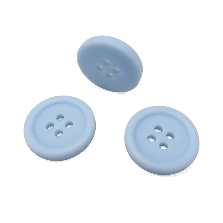 Recycled Dry Cleaning Custom Engraving Polyester Plastic Resin 4 Holes Sewing Shirt Button
