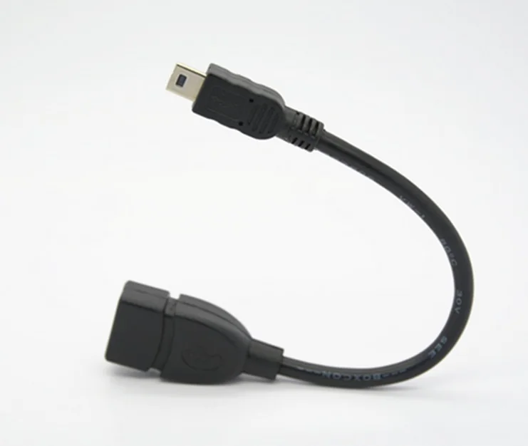 Customize Logo V3 Cord Mini USB OTG Cable For MP3 Tablet Digital Camera