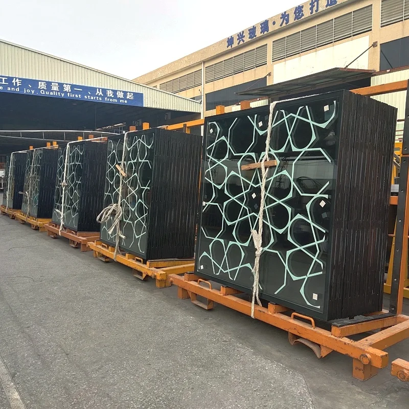 China glass factory real estate construction low radiation 10mm 12mm single silver low e glass window curtain wall price