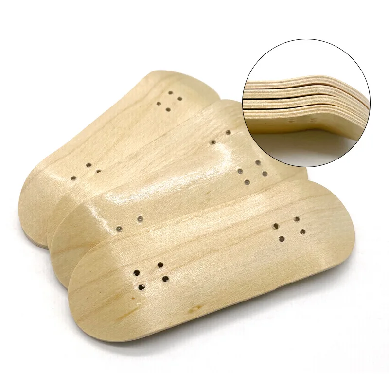 Wholesale Professional Custom Maple Wood 100*30mm 100*32mm 100*33mm 100*34mm Tech Deck Finger Board Skateboard Fingerboard Deck