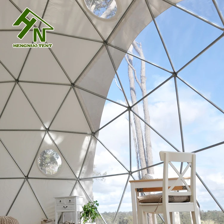 Фабричная цена сборный роскошный наружный Купольный дом Семейный Кемпинг курортная
