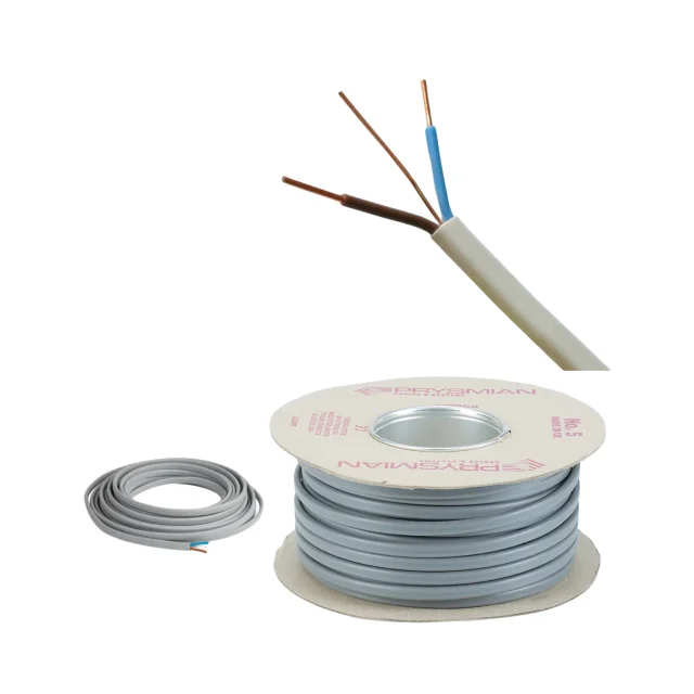 SAA Standard Australia TPS 2.5mm2 Flat Twin and Earth Cable 6242Y for Electrical Wiring