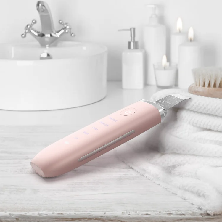 COSBEAUTY pore shrinking deep peeling skin scrubber blackheads removal face lift ultrasonic device