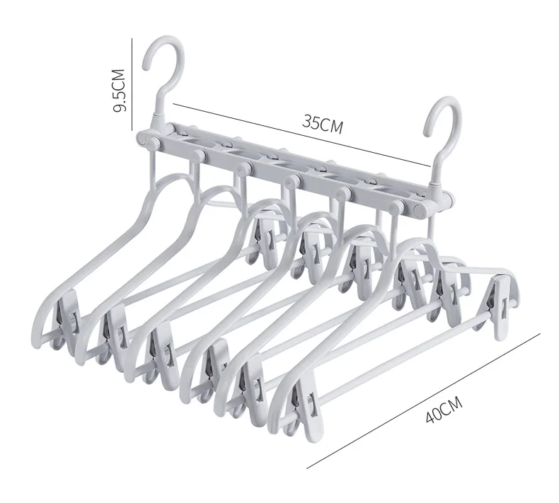 Multifunctional folding hangers for household clothes drying rack clothes drying machine pants rack