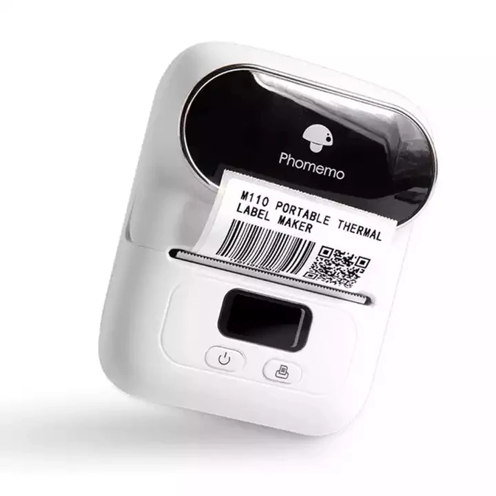 Phomemo M110 Mini Wireless Portable Handheld Thermal Printer 2 inch 58mm Label Maker for Gift