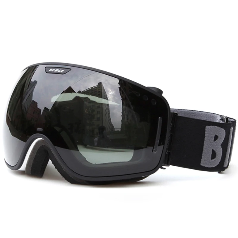 Ski Goggles Snow Snowboard UV400 Goggles  for Adult Women Men  Sport Adults s TPU Anti-fog snowboard  goggles