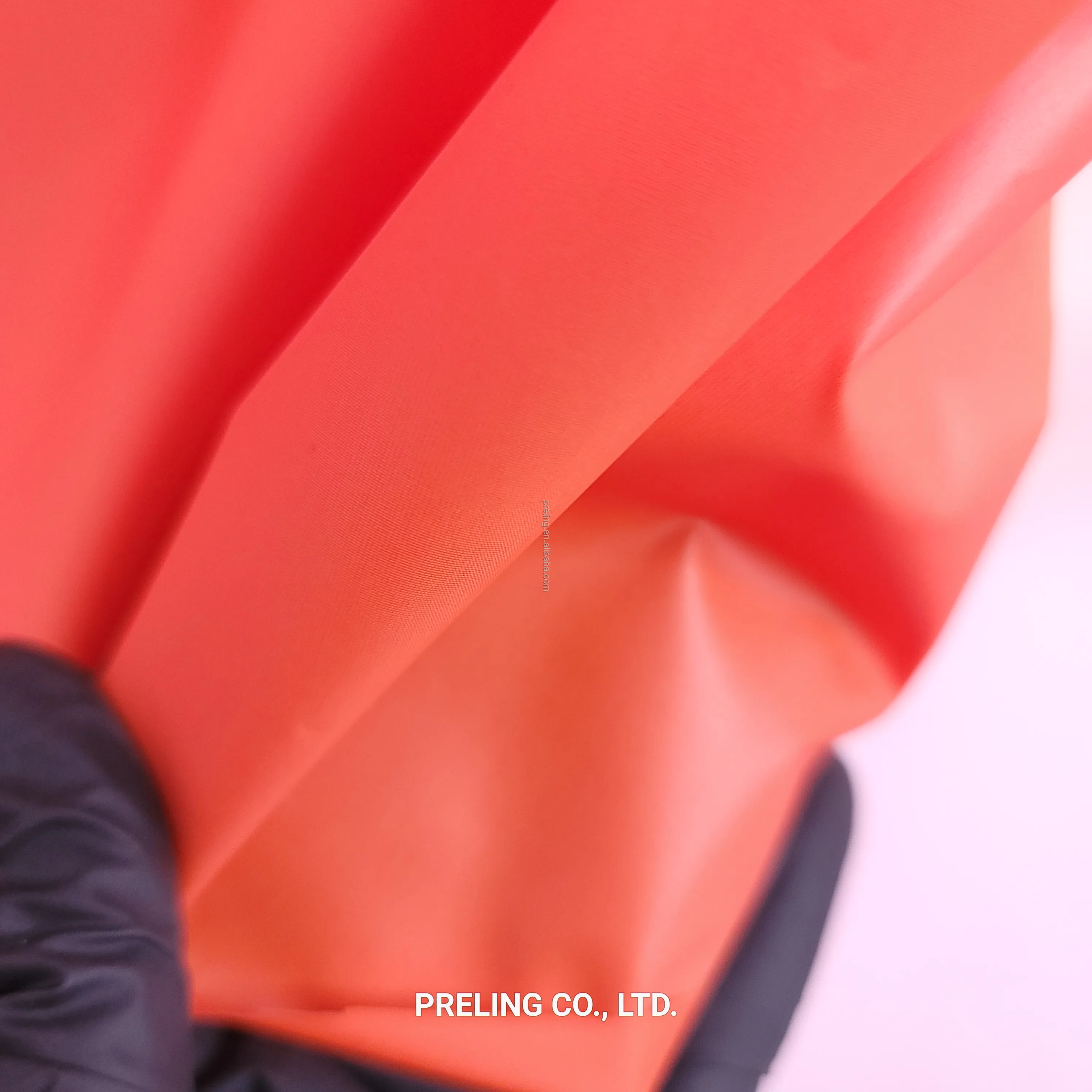 Nylon 40D 310T  TPU coated inflatable fabric for welding heat seal chamber cushion air bag