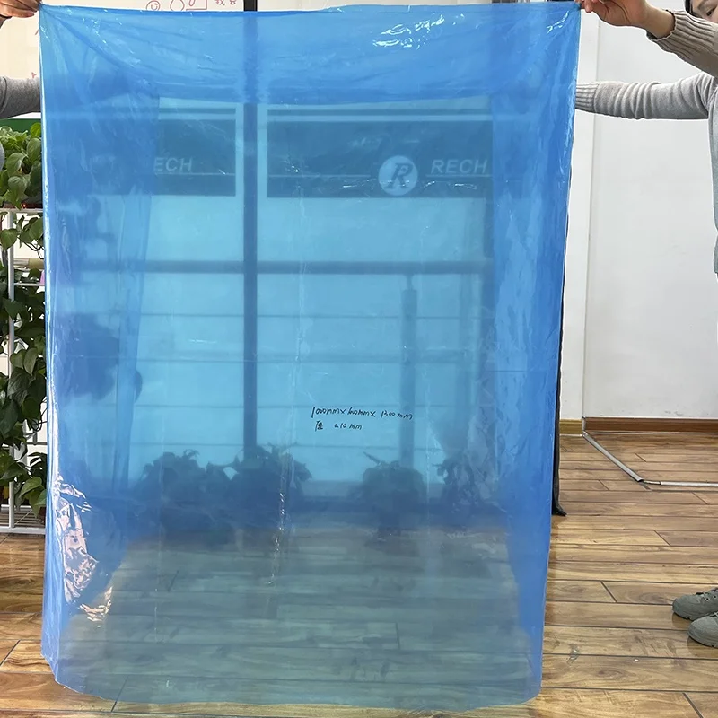 PE waterproof cover plastic film transparent for pallet