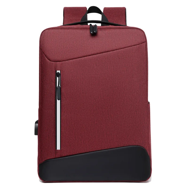 Customized LOGO travel laptop backpack Business waterproof computer backpack with USB charging port