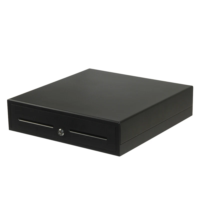 GSAN Big Cash Drawer 410mm Metal 7 Bill 4 Coin Tray Cash Box Money Drawer With Key Lock