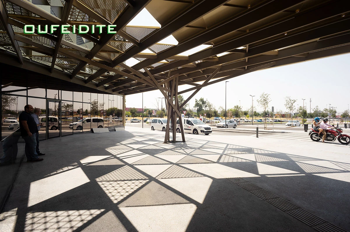 OFDT Exterior Metal Solid Laser Cutting Cladding Design Panels Perforation Facade Aluminum Wall Cladding with Akzo Nobel Paint